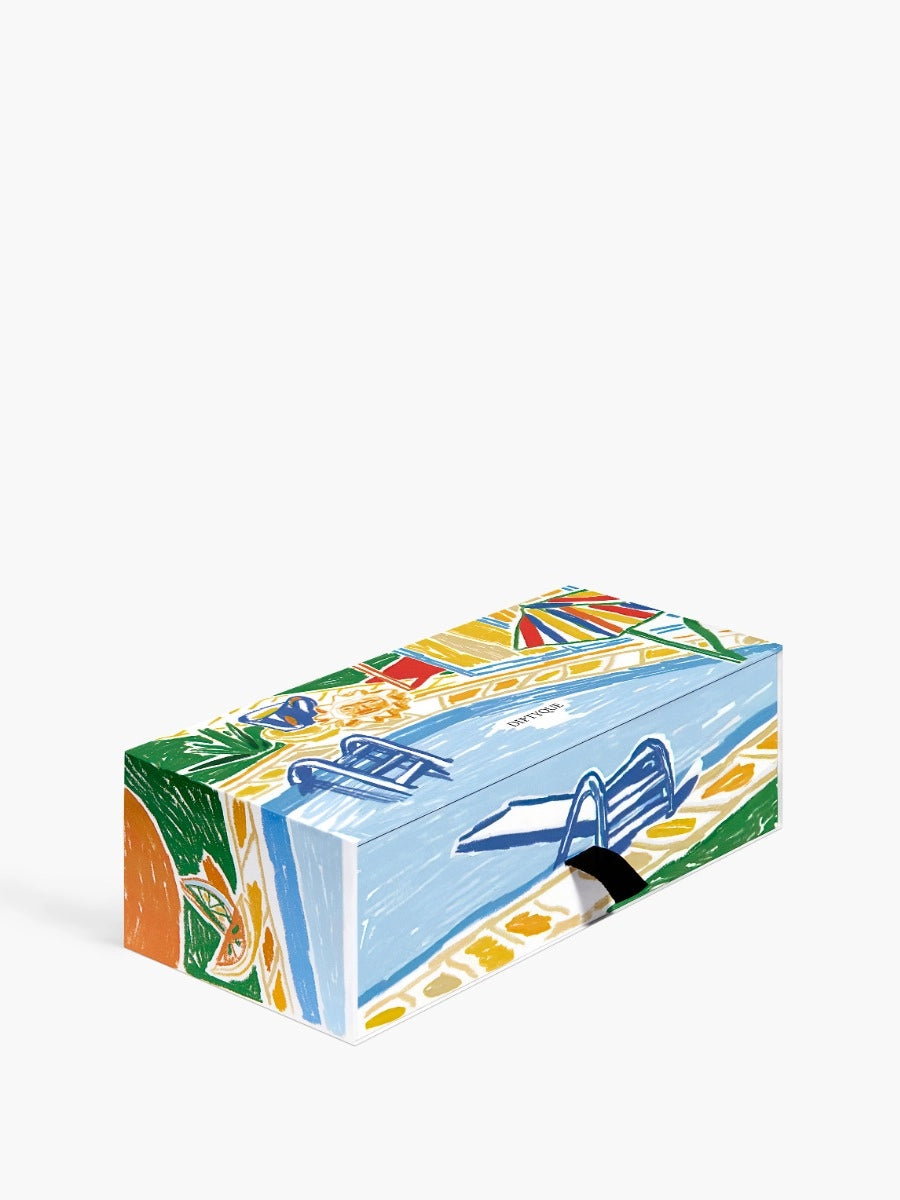 Cofanetto di 3 candele piccole - Fico, Cipresso, Citronella